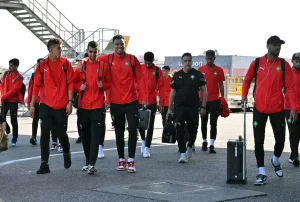alt= CHAN 2024 : Les Lions de l'Atlas s'envolent pour Kampala