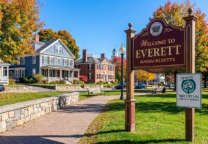 Security in Everett, MA – welcome sign