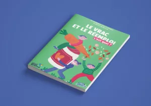 Couverture du kit pédagogique pour sensibiliser à la question du vrac et du réemploi