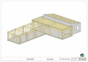 Construction d’une maison à ossature bois à Carcès (4)