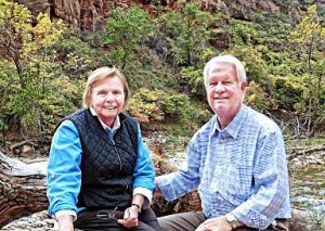 Marilyn Mueller and Randall Englund