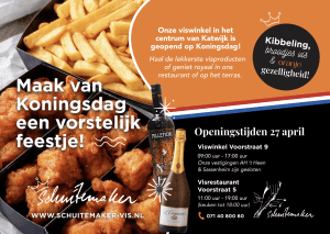 Koningsdag openingstijden