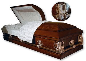 Barbadian Oval Top Casket