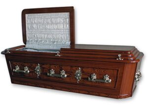 Barbadian Flat Top Casket