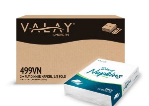 499VN Valay® 1/8 Fold Premium Dinner Napkin