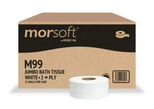 Soft, Economical Jumbo Roll Toilet Paper | Morsoft® 129X from Morcon