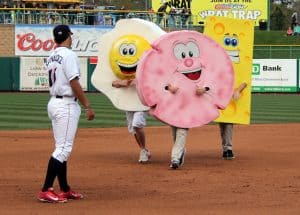 The Lakewood BlueClaws' pork roll, egg, and cheese race - via www.www.goodfoodstories.com