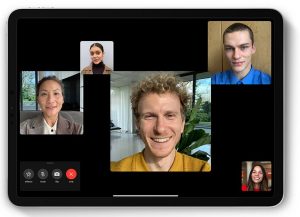 So simpel gehen Videokonferenzen mit Apples FaceTime (Foto: via MacWorld)