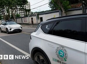 Apollo Go is Baidu's robotaxi service operating in ChinaA mass