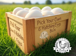 Pick Your Own 6 Premium Hatching Eggs Box