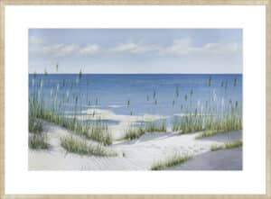 Beach Grass Blue Ocean - 10cm Mount Board