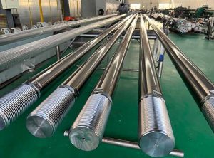 finished induction hardened chrome bar for hydraulic cylinder