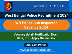 Read more about the article WB Police SI Recruitment 2024 | Apply for 464 Posts