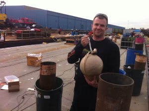 mike tockstein statue of liberty fireworks