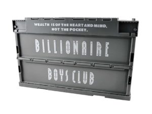 Lot #HB29-006 – Billionaire Boys Club Crate Container Grey Billionaire Boys Club Billionaire Boys Club