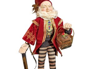 Lot #14688 – Lynn West Santa Chocolate Truffle NWT Doll Limited Edition of 100 Art Lynn West