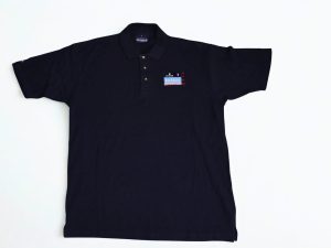 Lot #HB31-021 – Vintage 2000 Rolex Commodores’ Cup Polo Shirt Navy Blue Large Apparel Rolex