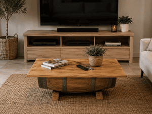 fût table barrique tonneau