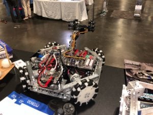 A VNH5019A drives each wheel