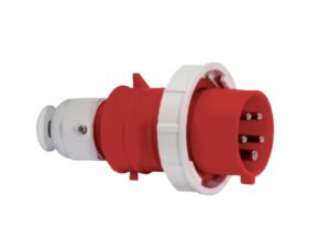 21239: ENCHUFE AÉREO IP67 (16A 3P+N+T 415V ROJO 6H IP67 MULTI-GRIP TE-PLUS)
