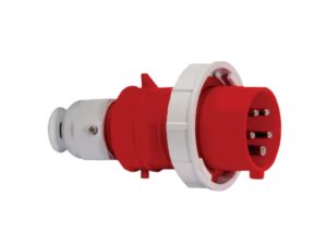 21241: ENCHUFE AÉREO IP67 (32A 3P+N+T 415V ROJO 6H IP67 MULTI-GRIP TE-PLUS)