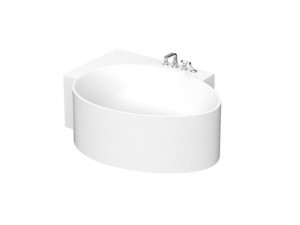 Ovo bathtub 163l corner