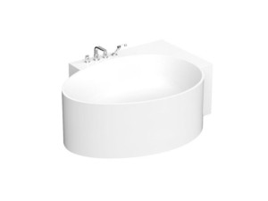 Ovo bathtub 163r corner