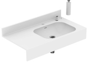 soap dispenser and hole
