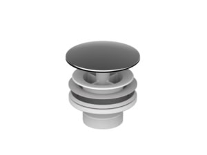 Waste non-closable (plastic, chrome)