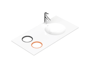 HygiBowl 100r with paper bin color openings