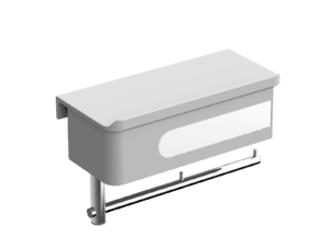Paper holder double A 3in1 Subfloor