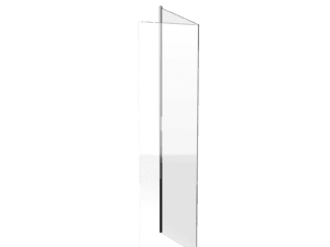 Pebble shower door l