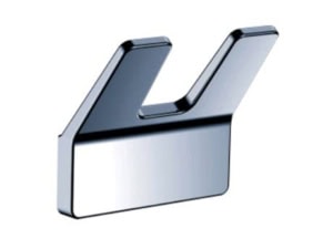 Robe hook double Melody