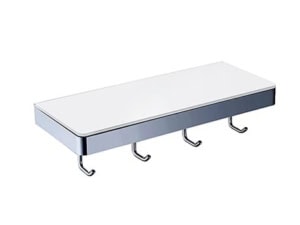 Shelf with 4-hook Crystal