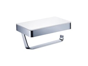 Shelf with paper holder Crystal