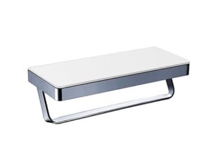 Shelf with towel ring Crystal