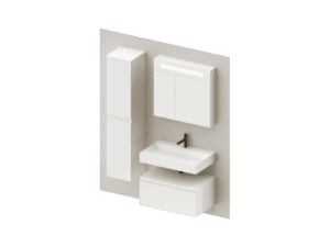 5th Avenue set 3 F80 (crystal white, glossy)
