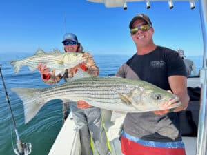Cape Cod Fishing Charters with Reel Deal for Striped Bass