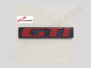Logo de coffre GTI pour Peugeot 205 et 309 GTI