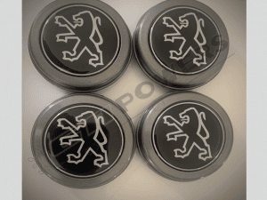 4 Centres de roue pour Jante SPEEDLINE PTS anthracite