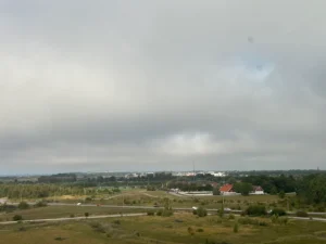 Morgondimma över Öresund
