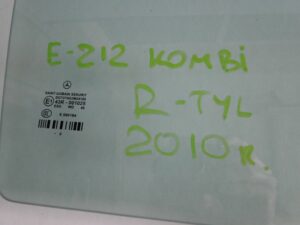 MERCEDES E KLASA W212 KOMBI SZYBA TYLNA PRAWA