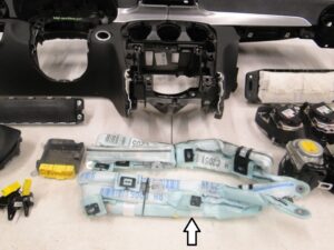 MERCEDES C KLASA 205 KURTYNA PRAWA AIRBAG LIMUZYNA