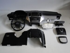 MERCEDES ML W166 GL W166 NAKŁADKA W KONSOLĘ