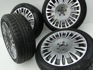 FELGI ALUFELGI 19 217 W222 MAYBACH AMG PIRELLI OPONY ZIMA