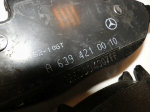 MERCEDES VITO W639 KLOCKI HAMULCOWE POD VIN