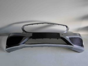MERCEDES C KLASA W205 AMG ZDERZAK PRZEDNI NA PARKTRONIC PTS GOŁY