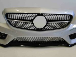 MERCEDES C KLASA W205 COUPE AMG GRILL NA KAMERĘ