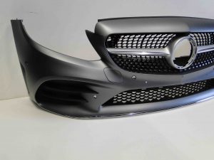 MERCEDES C KLASA W205 LIFT ZDERZAK PRZEDNI KOMPLETNY