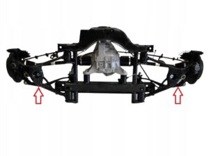 MERCEDES ML 163 LIFT WAHACZ TYLNY PRAWY DOLNY